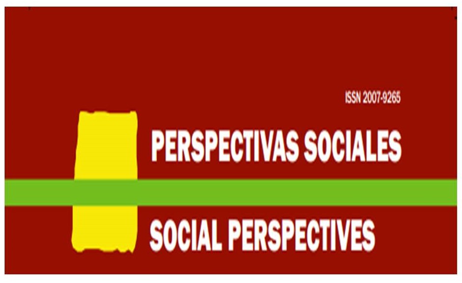 					Ver Vol. 23 Núm. 1 (2021): PERSPECTIVAS SOCIALES
				