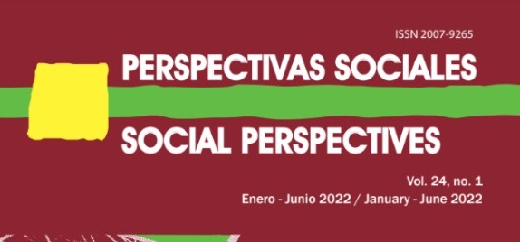 					Ver Vol. 24 Núm. 1 (2022): Perspectivas sociales
				