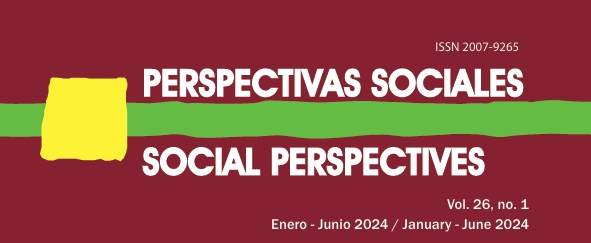 					Ver Vol. 26 Núm. 1 (2024): Perspectivas Sociales / Social Perspectives
				