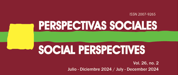 					Ver Vol. 26 Núm. 2 (2024): Perspectivas Sociales / Social Perspectives
				