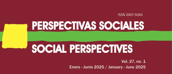 					Ver Vol. 27 Núm. 1 (2025): Perspectivas Sociales / Social Perspectives
				